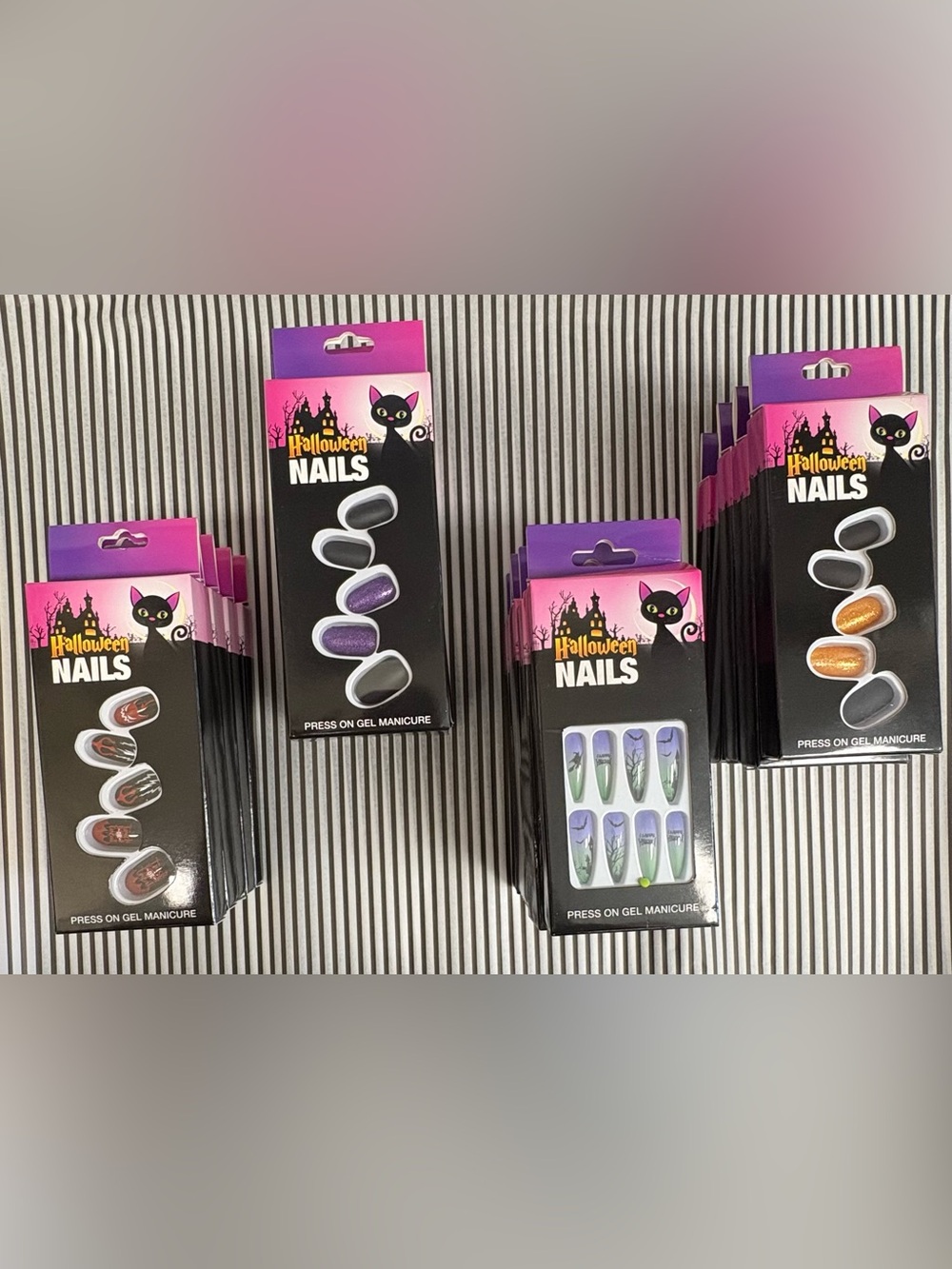 20 sets Halloween press ons